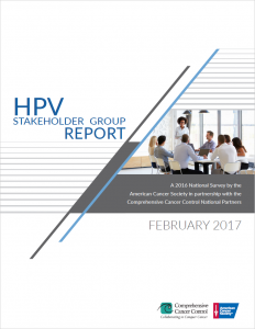 Cover Image of HPV Stakeholder Group Report