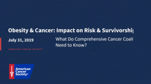 Title Image of Obesity and Cancer Impact on Risk and Survivorship