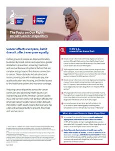 Cover Disparities Breast Cancer