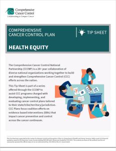 CCC Tip Sheet - Health Equity