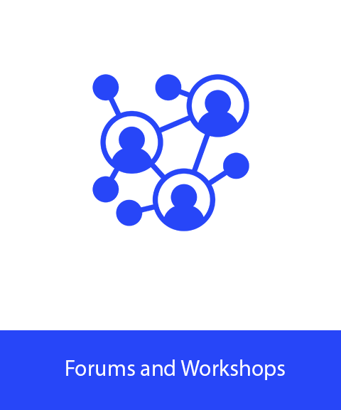 Forums and Workshops<br><br>
Learn about upcoming forums and workshops and learn from past forums and workshops. 